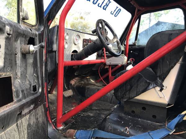 mud truck interior